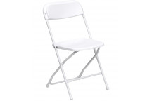 White Folding Chair