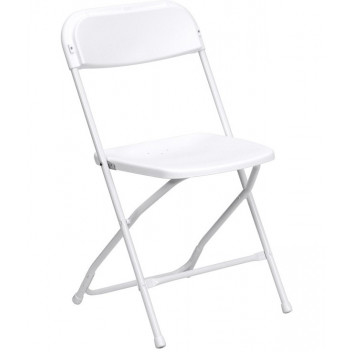 White Folding Chair